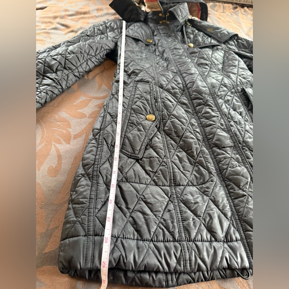 Burberry Black Quilted Jacket - Picture 10 of 11